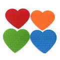 2023 Hugebirds New Heart Shape Dog Bath Lick Pad Mat Suction Cup Pet Slow Feeders Bathing Licking Mat