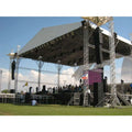 Exhibition Bar Booth Curved Aluminum Dj Lighting Outdoor Concert Stage Truss Booth Custom Frame Structure Truss
