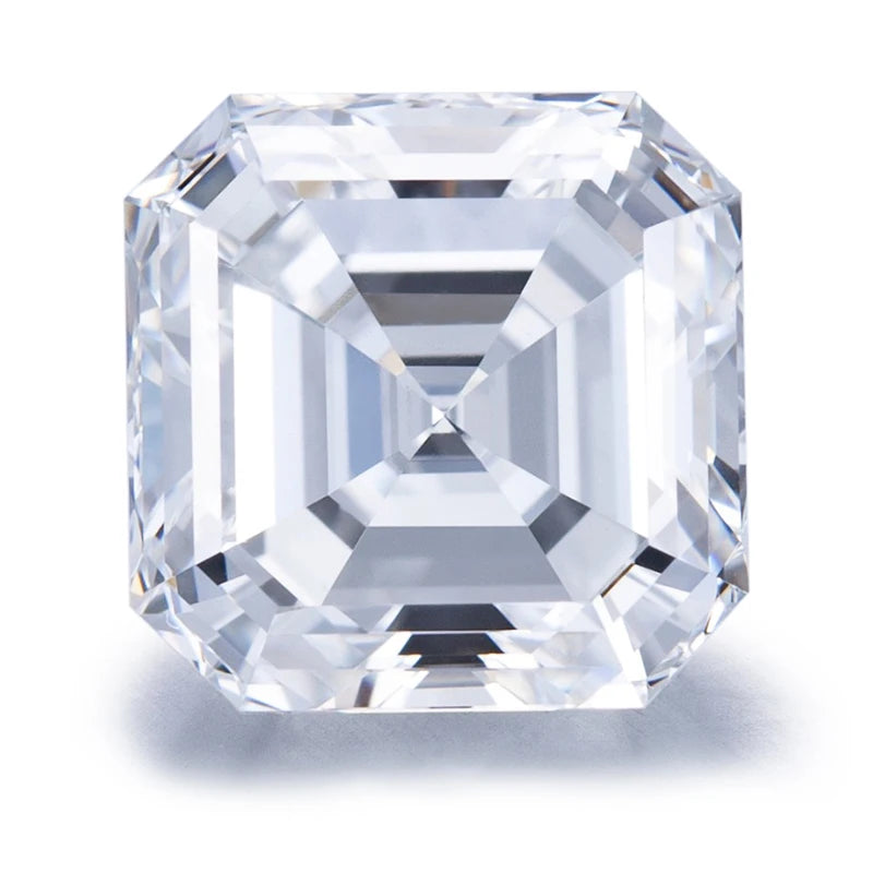 IGI Certificate HPHT CVD Lab Grown Diamond 1ct 1.5ct  Asscher Shape  Lab Created Diamond