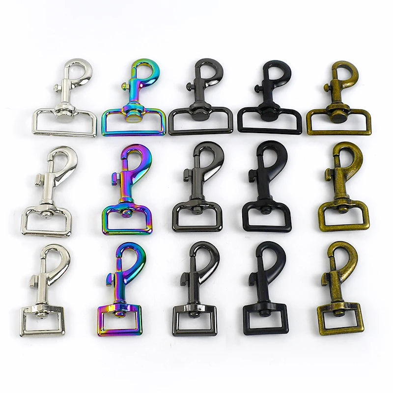 Deepeel BF785 20-50mm DIY Luggage Hardware Accessories Bag Strap Keychain Dog Collar Snap Buckles Metal Swivel Clasp Hook Buckle