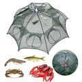 Fishing Bait Trap Folded Crab Net Crawdad