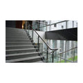 2-25mm Custom Designs Solid Hotel Outdoor Industrial Balcony Frameless Tempered Glass Tinted Balustrade Handrail Railing