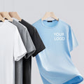 Men's 100% Polyester Blank T-Shirt Print on Demand Quick Dry Eco-Friendly Yoga Sportswear Box Fit