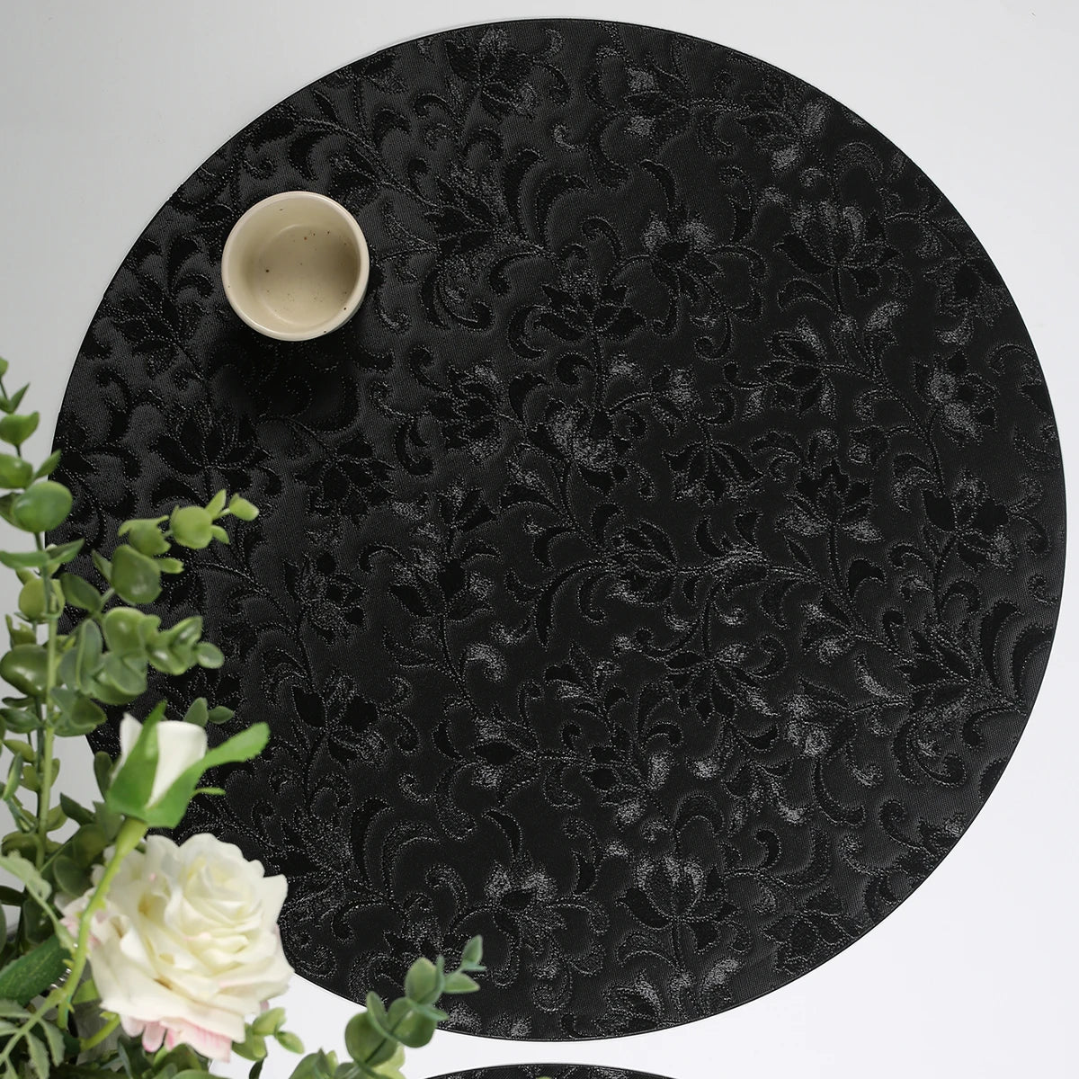 New Design Tabletex Factory Wholesale Restaurant Waterproof Reversible Faux Leather Place Mats Luxury Dining Table Mat