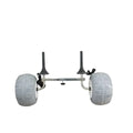 Kayak Accessories Cart Canoe Trailer Beach Boat Trailer with Rubber Sheathed Webbing Fixed to Protect Hull Kayak  Trailer