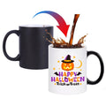 Custom Design Colour Changing Black Sublimation Blank Mug 11 oz Magic Heat Color Changing Ceramic Coffee Mug
