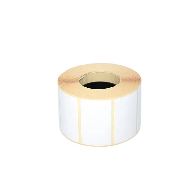 Customizable Thermal Printer Barcode Label Printing Package Factory-Sized Adhesive Sticker Made of PP for Exhibition Shipping