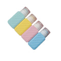 New 100ml Luggage Styling Silicone Shampoo and Conditioner Bottles 4 Pack Travel Size Bottles Cosmetics Travel Bottles