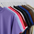 YinQu Custom Screen Print T-shirt Heavyweight 230gsm 100% Cotton Plain Men's T Shirt Oversized Style