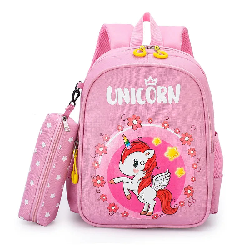 2026 Cute Cartoon Kids Backpack Pupils Children School Bag Kindergarten Bag for Boys Girls