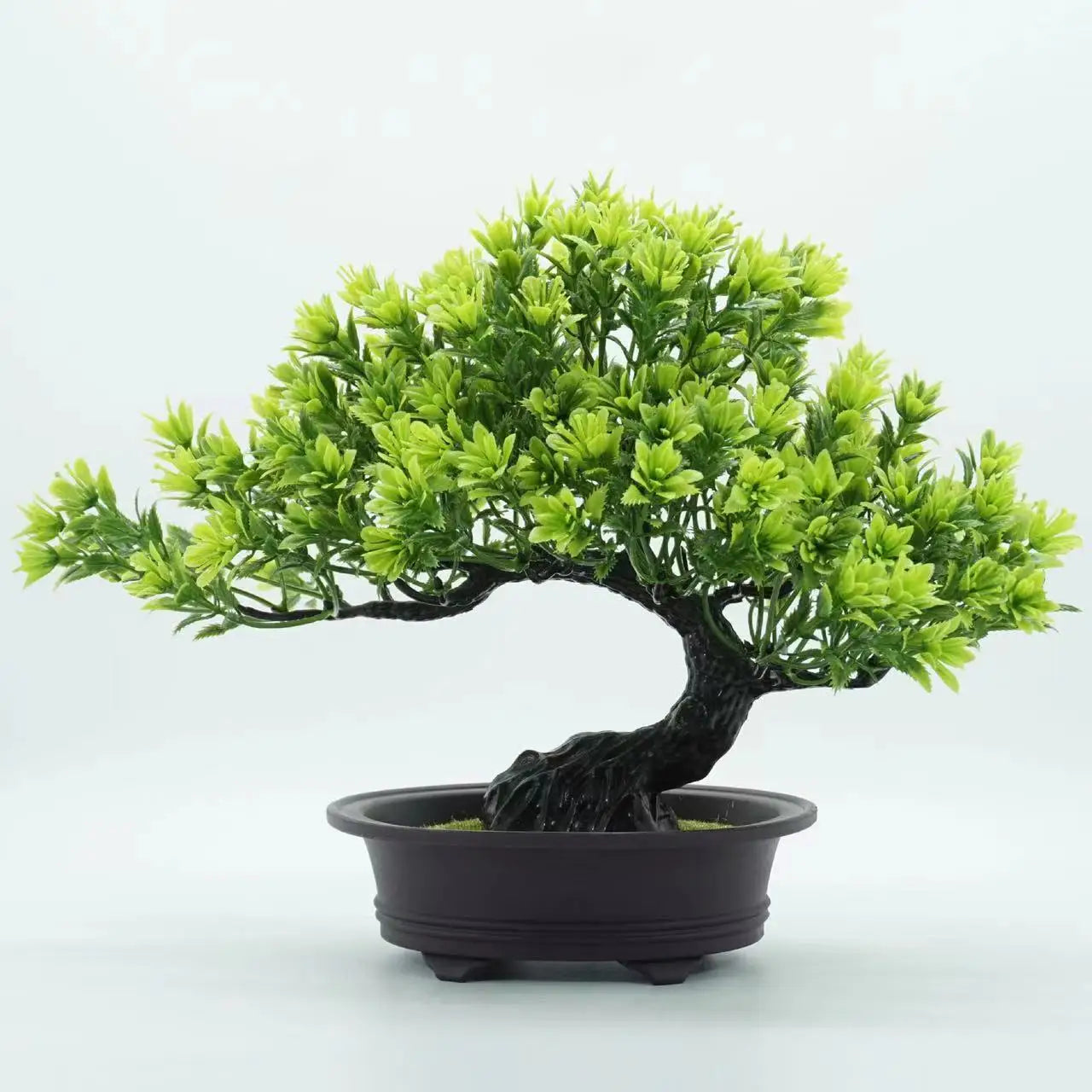 Bonsai Tree Plant Pot Artificial Small Bonsai Tree Plant Pot Plastic Plant Flower