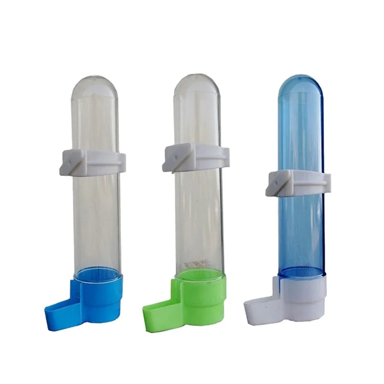 New PP Transparent Automatic Bird Feeder & Drinker 450ml Capacity Easy to Use 1 Year Warranty