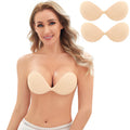 Ladies Nipple Cover Silicone Breast Paste Bra Transparent Invisible Bra Soutien Gorge Adhesif Sticky Bra for Big Breast