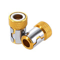 Screwdriver Head Magnetic Ring 1/4 Strong Multipole Screwdriver Permanent Alloy Steel Ring Magnet for Drill Bits MegaBDM