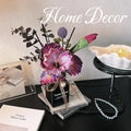 Vv384 New Design Flameless Scented Decor Iris Flowers EVA Material Artificial Flowers Real Touch Flower Home Table Decoration