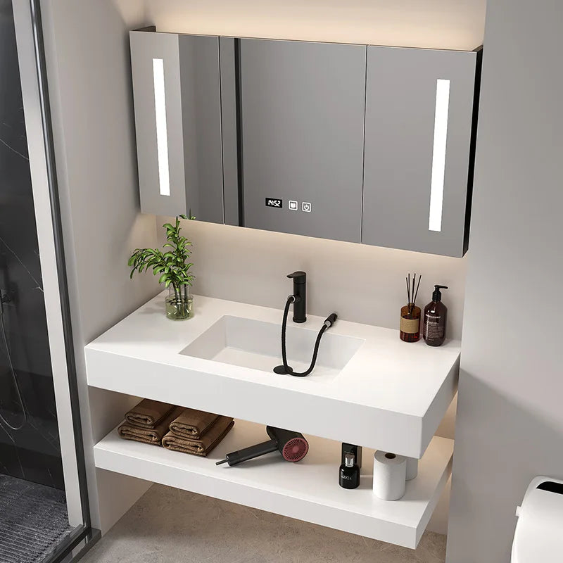 Large Matte Wall Mounted Bathroom Cabinet Unique Standing American Bathroom Vanity Set