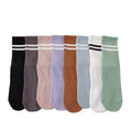 Women's Custom Yoga Crew Socks-Anti-Slip Anti-Bacterial Quick Dry Breathable Eco-Friendly Winter 100% Cotton Wholesale