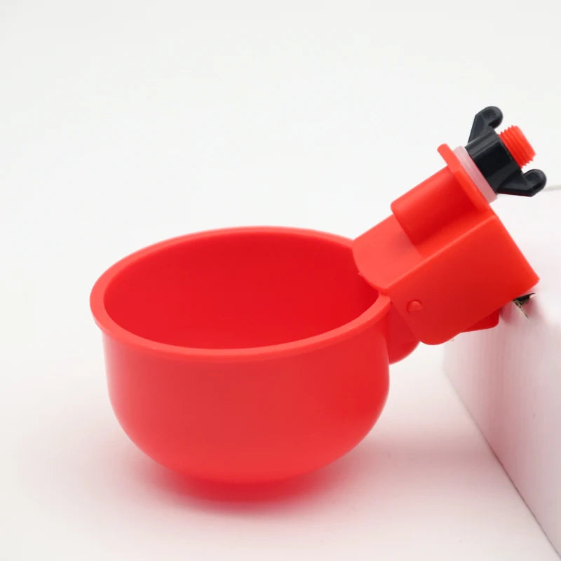 New Design Farm Poultry Automatic Plastic Quail Chicken Cup Drinker Price Chicken Drinker