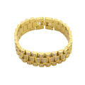 Cross Border E-Commerce New Accessories European  Personalized Creative Hip Hop Inlaid Diamond Titanium Steel Bracelet