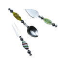 Beadable Cutlery Flatware Set Personalized DIY Household Gadgets Knife Beadable Bottle Opener-for Cake Promotional Tableware