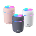 Mini Ultrasonic Atomizer USB Air Humidifier 300ML for Home Hotel Car School Colorful LED Night Light H2O Factory Outlet