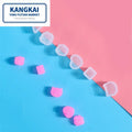 Mini Cute Triangle Earrings Beads Silicone Mold Cat Paw Heart Shaped Jewelry Epoxy Resin Silicone Mould Handmade DIY