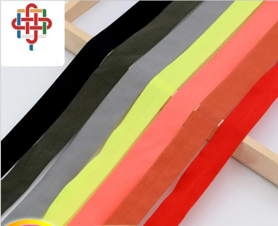 Premium Grade Custom Color Soft Stretch NylonSpandex Fold Over Elastic Band for Newborn Underwear Seams
