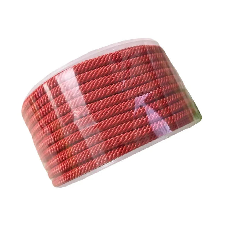 Milan Line 2mm 3mm 4mm Braided Knotting Rope Wholesale Polyester Cord Lanyard Braided Cord for Making Bracelet Necklace