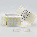 Customized Printing Sticker logo Stickers Candle Packaging Adhesive Label Stickers
