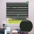 Modern Blackout Smart WiFi Google APP Control Zebra Roller Blinds Polyester Fabric Shades for Window MegaBDM
