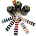 Waxed Car Seat Leather Cover Sewing Thread for Embroidery and Crochet Steering Wheel Cover Use