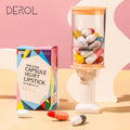 16 Colors Cute Mini Lipstick Set Waterproof Matte Velvet Capsule Lipstick Cosmetic Long Lasting Easy Color Lipstick
