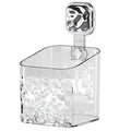Wall-mounted Suction Cup Plastic Save Space Storage Box Bathroom Holder Removable Storage Racks Bathroom Organizer