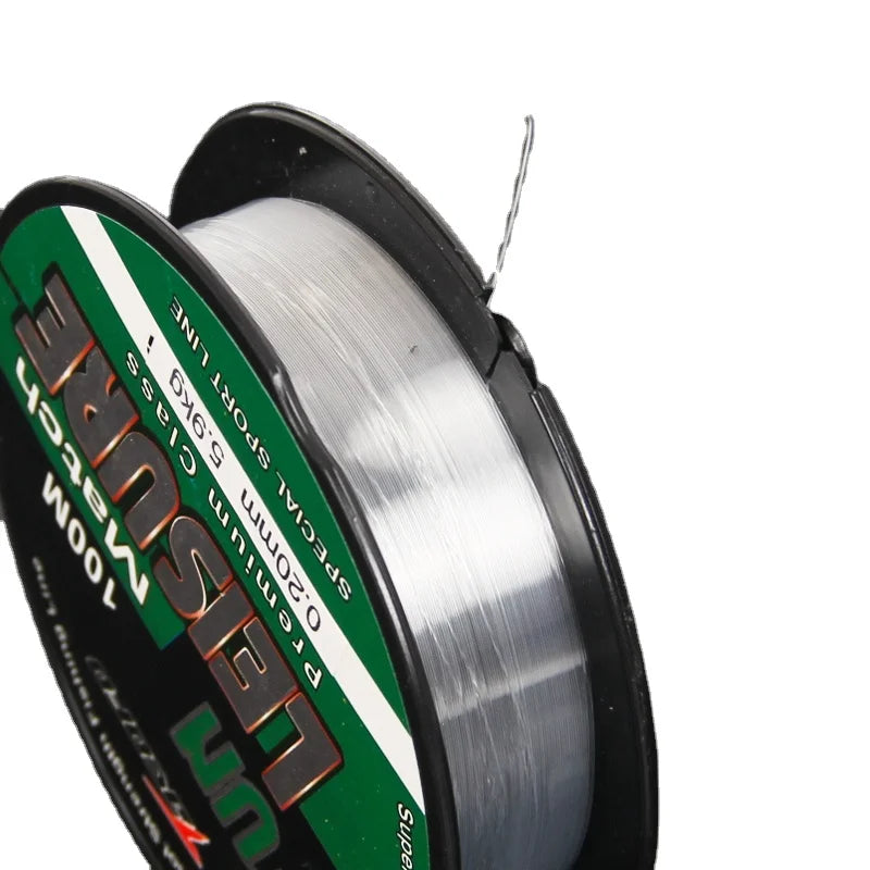 Customizable Optional Fishing String Nylon Monofilament 100m Fishing Line for Sale