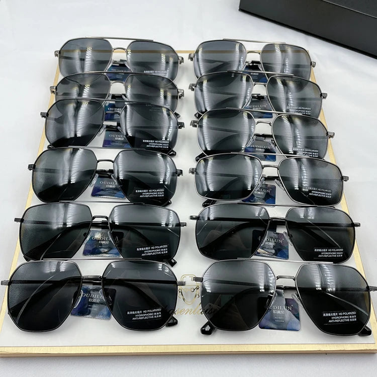 Multicolor Styles Assorted Lot Made Vendors Polarized Driving Ready Stock Oval Metal Sunglasses for Men Metal Bike Sunglasses