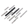 Professional Micro Knurling Stainless Steel High Tolerance Electric Motor Fan Shaft by CNC Turning