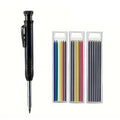 Yellow & Black Carpenter Pencil Set for DIY Woodworking & Marking Customizable ODM Scriber Pen