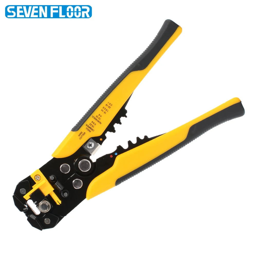 Multifunctional Wire Crimping Cutting Stripping Pliers Cable Stripper Tool Automatic Wire Stripper
