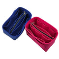 Hot Selling Felt Cosmetic Bag Organizer Purse Organizer Insert for Handbags Tote Beach Bag Insert Organizer With 3 Sizes