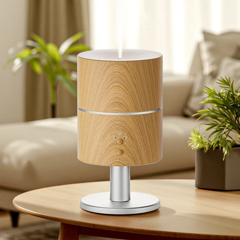 New Stock  White  3-in-1 Table Lamp Diffuser Night Household Essential Oil Diffuser Aroma Humidifier Air Humidifier