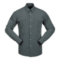 Men's Zipper Pockets Hiking Shooting Mountaineering Training Protection Multi-Purpose Tactical Long Sleeve Outdoor Shirt