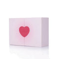 Customized Printing logo Rigid Cardboard Birthday Gift Box Book Shaped Love Design Kraft Paper Box