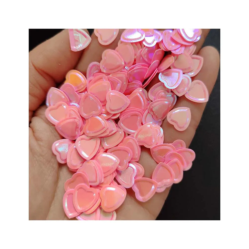 Macaroon Colors Nail Sequins for Craft Heart Glitter Sequins DIY Manicure Nail Art Decor