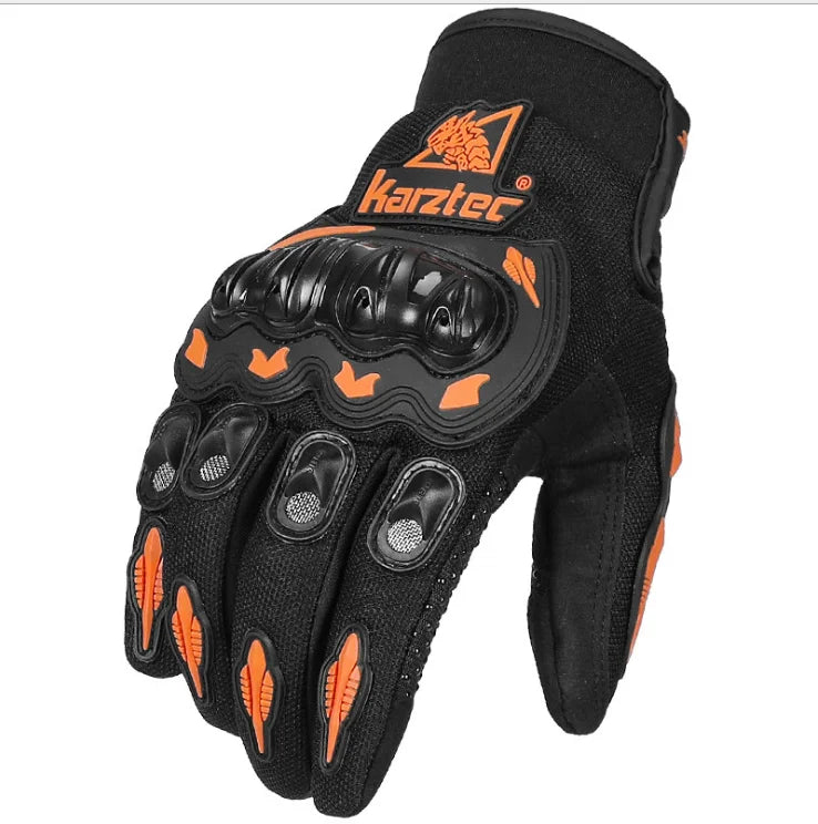 KARZTEC Motorcycle Gloves MLXLXXL Available Professional Motorbike Gloves for Streetbike Dirt Bikes Cross Bikes