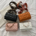 Simple Casual Handbag Fashionable Retro Wide Shoulder Strap Shoulder Bag Foreign Style Thick Chain Small Bag
