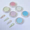 Destly Popular Solid Mermaid Chrome Nail Powder 9 Colors Mirror Effect Resin Acrylic Pigment DIY Nail Art Solid Mirror Powder