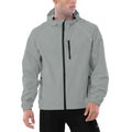 Fitness Mountaineering Wear Fluorescent Multi Pockets Sports Gym Reflect Stripe Jacket Men