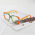 New Square Thick Acetate Optical Frames Colorful Eyeglasses Fashion Design Eye Wear
