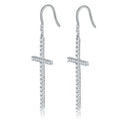 Factory Price S925 Sterling Silver D Color Vvs Moissanite Hip Hop Women Earrings Jewelry