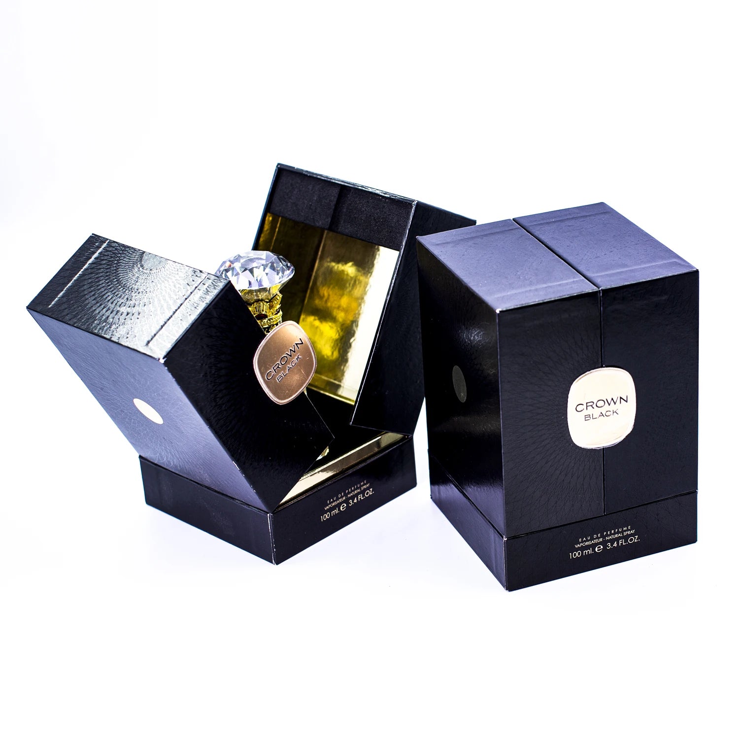 Sturdy Luxury Customizable Eco-friendly Cardboard Cosmetic Perfume Gift Packaging UV Coating Embossing Oil Parfum Bottle